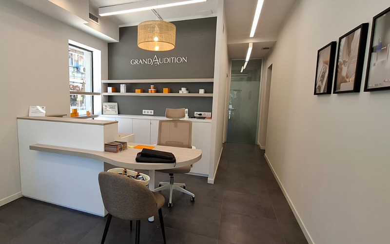 Interior del Centro GrandAudition en Getafe